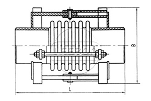 JJL铰链型波纹补偿器