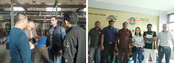 鑫利国外客户现场