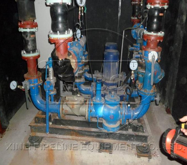 陕西省咸阳市渭城区<a href=http://www.xinligj.com target=_blank class=infotextkey><a href=http://www.xinligj.com target=_blank class=infotextkey>单球体橡胶接头</a></a>展示